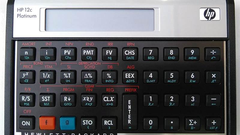 Finanzrechner HP 12c Platinum